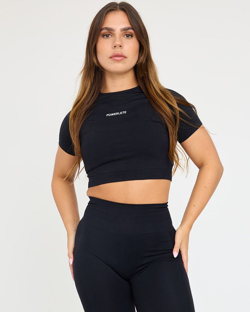 Evolve Seamless SS Crop Top